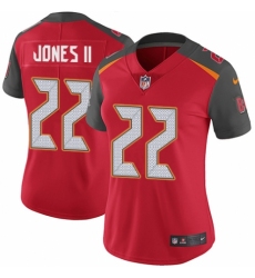 Women's Nike Tampa Bay Buccaneers #22 Ronald Jones II Red Team Color Vapor Untouchable Elite Player NFL Jersey