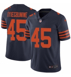 Youth Nike Chicago Bears #45 Joel Iyiegbuniwe Navy Blue Alternate Vapor Untouchable Limited Player NFL Jersey
