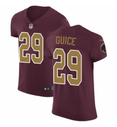 Men's Nike Washington Redskins #29 Derrius Guice Burgundy Red Alternate Vapor Untouchable Elite Player NFL Jersey