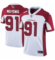 Youth Nike Arizona Cardinals #91 Benson Mayowa White Vapor Untouchable Limited Player NFL Jersey