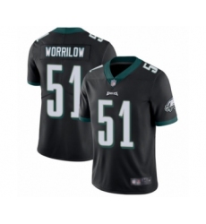 Youth Philadelphia Eagles #51 Paul Worrilow Black Alternate Vapor Untouchable Limited Player Football Jersey