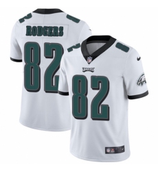 Men's Nike Philadelphia Eagles #82 Richard Rodgers White Vapor Untouchable Limited Player NFL Jersey