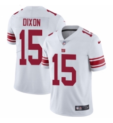 Men's Nike New York Giants #15 Riley Dixon White Vapor Untouchable Limited Player NFL Jersey