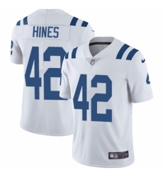 Youth Nike Indianapolis Colts #42 Nyheim Hines White Vapor Untouchable Limited Player NFL Jersey