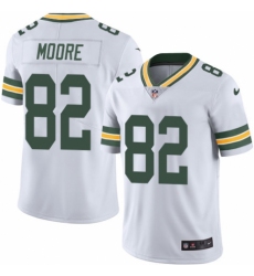 Youth Nike Green Bay Packers #82 J'Mon Moore White Vapor Untouchable Limited Player NFL Jersey