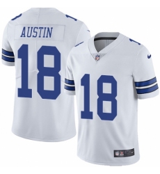 Youth Nike Dallas Cowboys #18 Tavon Austin White Vapor Untouchable Limited Player NFL Jersey