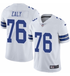 Youth Nike Dallas Cowboys #76 Kony Ealy White Vapor Untouchable Limited Player NFL Jersey