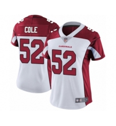 Women's Arizona Cardinals #52 Mason Cole White Vapor Untouchable Limited Player Football Jersey