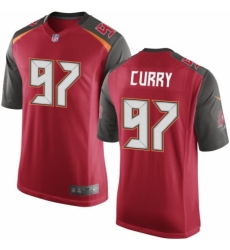 Youth Nike Tampa Bay Buccaneers #97 Vinny Curry Game Red Team Color NFL Jersey