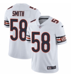 Youth Nike Chicago Bears #58 Roquan Smith White Vapor Untouchable Elite Player NFL Jersey