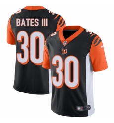 Men's Nike Cincinnati Bengals #30 Jessie Bates III Black Team Color Vapor Untouchable Limited Player NFL Jersey