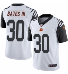 Youth Nike Cincinnati Bengals #30 Jessie Bates III Limited White Rush Vapor Untouchable NFL Jersey