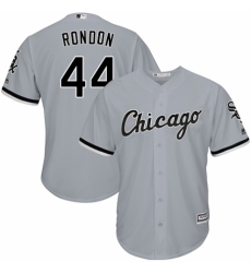 Youth Majestic Chicago White Sox #44 Bruce Rondon Authentic Grey Road Cool Base MLB Jersey