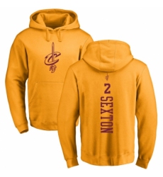 NBA Nike Cleveland Cavaliers #2 Collin Sexton Gold One Color Backer Pullover Hoodie