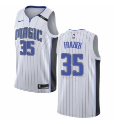 Women's Nike Orlando Magic #35 Melvin Frazier Authentic White NBA Jersey - Association Edition
