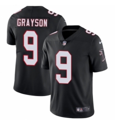 Youth Nike Atlanta Falcons #9 Garrett Grayson Black Alternate Vapor Untouchable Limited Player NFL Jersey