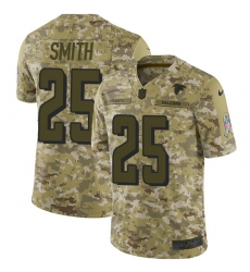 Youth Nike Atlanta Falcons #25 Ito Smith Limited Camo 2018 Salute to Service NFL Jersey