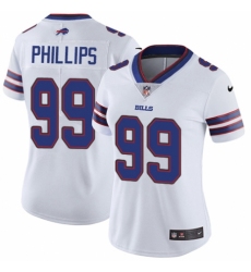 Women's Nike Buffalo Bills #99 Harrison Phillips White Vapor Untouchable Limited Player NFL Jersey