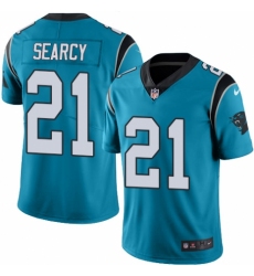Men's Nike Carolina Panthers #21 Da'Norris Searcy Blue Alternate Vapor Untouchable Limited Player NFL Jersey