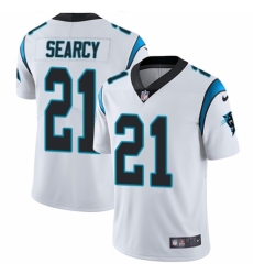 Men's Nike Carolina Panthers #21 Da'Norris Searcy White Vapor Untouchable Limited Player NFL Jersey