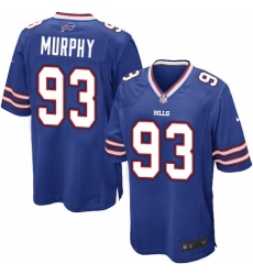Men's Nike Buffalo Bills #93 Trent Murphy Game Royal Blue Team Color NFL Jersey