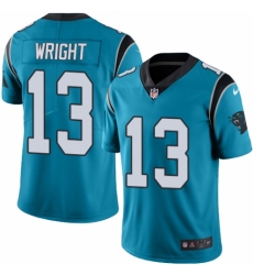 Youth Nike Carolina Panthers #13 Jarius Wright Limited Blue Rush Vapor Untouchable NFL Jersey