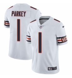 Men's Nike Chicago Bears #1 Cody Parkey White Vapor Untouchable Limited Player NFL Jersey