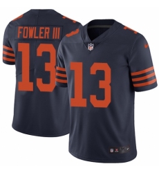 Men's Nike Chicago Bears #13 Bennie Fowler III Navy Blue Alternate Vapor Untouchable Limited Player NFL Jersey