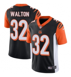 Youth Nike Cincinnati Bengals #32 Mark Walton Black Team Color Vapor Untouchable Limited Player NFL Jersey
