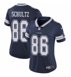 Women's Nike Dallas Cowboys #86 Dalton Schultz Navy Blue Team Color Vapor Untouchable Limited Player NFL Jersey