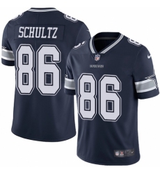 Youth Nike Dallas Cowboys #86 Dalton Schultz Navy Blue Team Color Vapor Untouchable Limited Player NFL Jersey