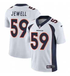 Youth Nike Denver Broncos #59 Josey Jewell White Vapor Untouchable Limited Player NFL Jersey
