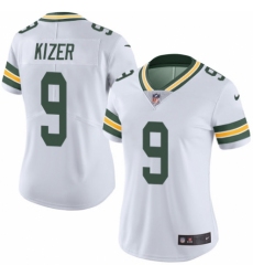 Women's Nike Green Bay Packers #9 DeShone Kizer White Vapor Untouchable Elite Player NFL Jersey