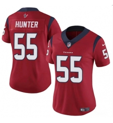 Women's Houston Texans #55 Danielle Hunter Red Vapor Untouchable Limited Stitched Jersey