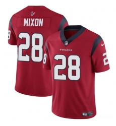 Youth Houston Texans #28 Joe Mixon Red Vapor Untouchable Limited Football Stitched Jersey