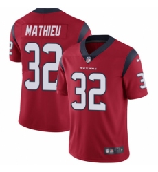 Men's Nike Houston Texans #32 Tyrann Mathieu Red Alternate Vapor Untouchable Limited Player NFL Jersey
