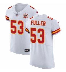 Men's Nike Kansas City Chiefs #53 Anthony Hitchens White Vapor Untouchable Elite Player NFL Jersey