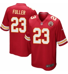 Men's Nike Kansas City Chiefs #23 Kendall Fuller Game Red Team Color NFL Jersey