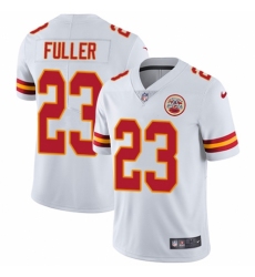 Youth Nike Kansas City Chiefs #23 Kendall Fuller White Vapor Untouchable Limited Player NFL Jersey