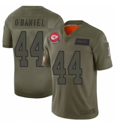Women's Kansas City Chiefs #44 Dorian O'Daniel Limited Camo 2019 Salute to Service Football Jersey