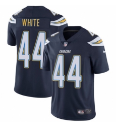 Youth Nike Los Angeles Chargers #44 Kyzir White Navy Blue Team Color Vapor Untouchable Limited Player NFL Jersey
