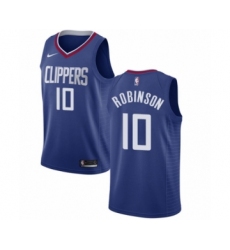 Women's Nike Los Angeles Clippers #10 Jerome Robinson Swingman Blue NBA Jersey - Icon Edition