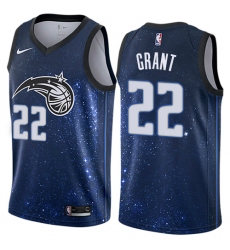 Women's Nike Orlando Magic #22 Jerian Grant Swingman Blue NBA Jersey - City Edition
