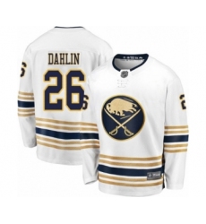 Youth Buffalo Sabres #26 Rasmus Dahlin Fanatics Branded White 50th Season Breakaway Hockey Jersey