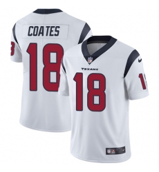 Women's Nike Houston Texans #18 Sammie Coates Limited Olive USA Flag 2017 Salute to Service NFL Jersey