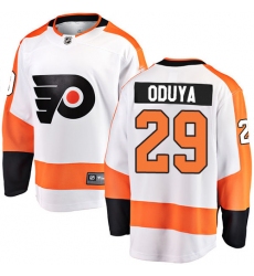 Youth Philadelphia Flyers #29 Johnny Oduya Fanatics Branded White Away Breakaway NHL Jersey