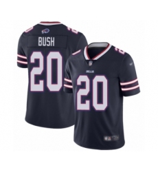 Men's Buffalo Bills #20 Rafael Bush Limited Navy Blue Inverted Legend Football Jersey