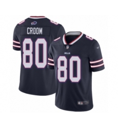 Youth Buffalo Bills #80 Jason Croom Limited Navy Blue Inverted Legend Football Jersey