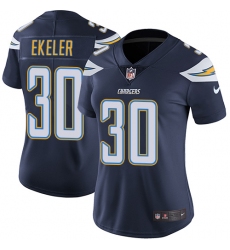 Women's Nike Los Angeles Chargers #30 Austin Ekeler Navy Blue Team Color Vapor Untouchable Limited Player NFL Jersey