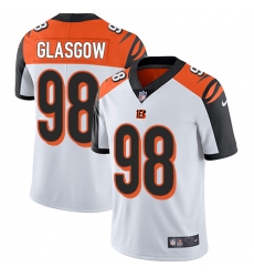 Youth Nike Cincinnati Bengals #98 Ryan Glasgow White Vapor Untouchable Limited Player NFL Jersey